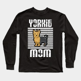 Yorkie Mom Proud Dogs Long Sleeve T-Shirt